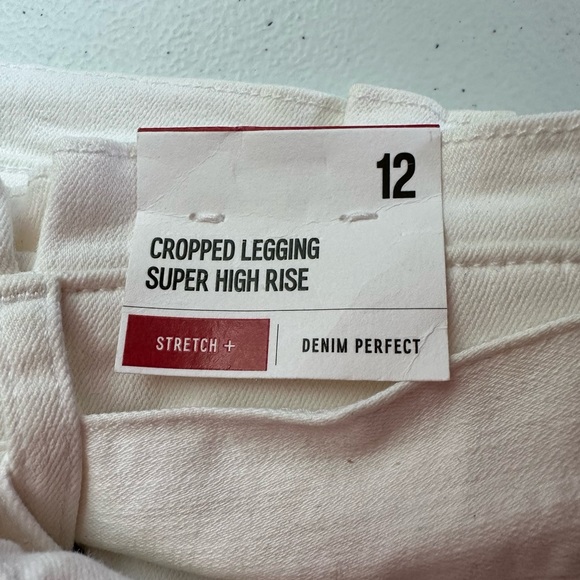 Express White Ankle Cropped Pants - Picture 10 of 12